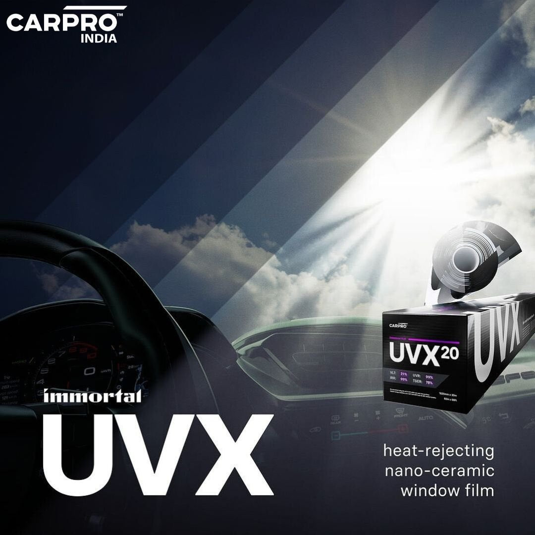 CarPro Immortal UVX70 – Sun Control Window Film, TSER 50%