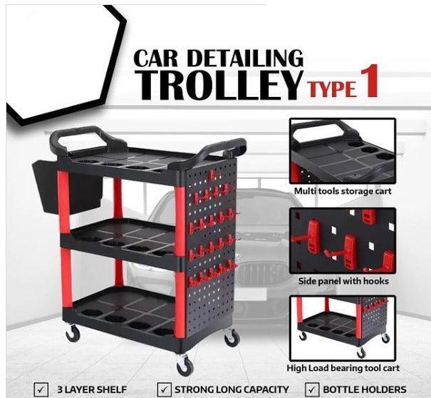 Keramik Detailing Trolley, 66x33x77cm, Type 1