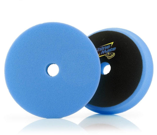 ShineMate T60 Polishing Foam Pad, Flat Blue, 3/4"