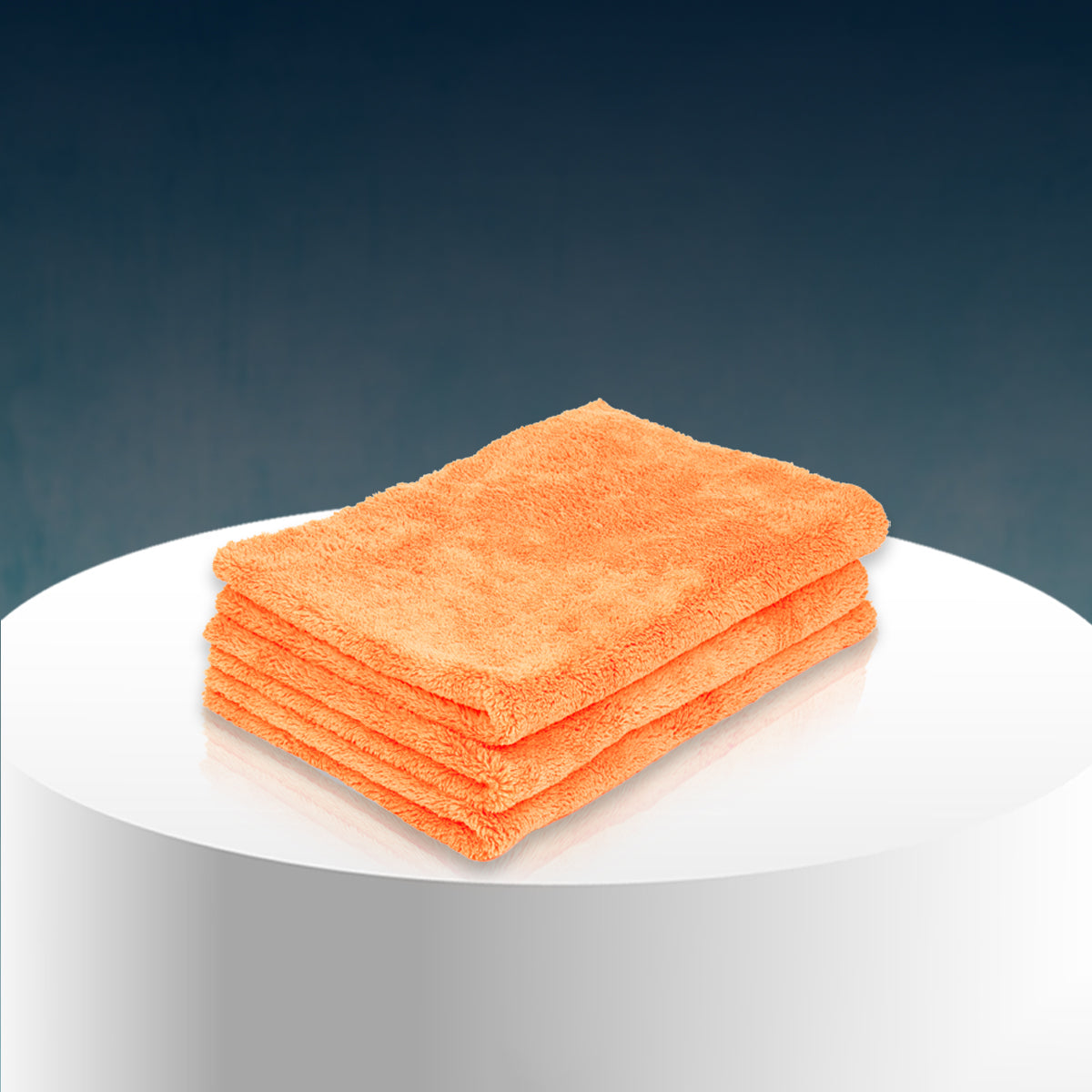 Poshlyf Drier Superb 600 GSM Orange Microfiber Titaniumline 60cmx40cm