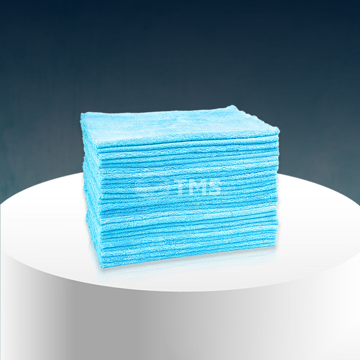 Poshlyf Drier Superb 600 GSM Light Blue Microfiber Titaniumline 60cmx40cm