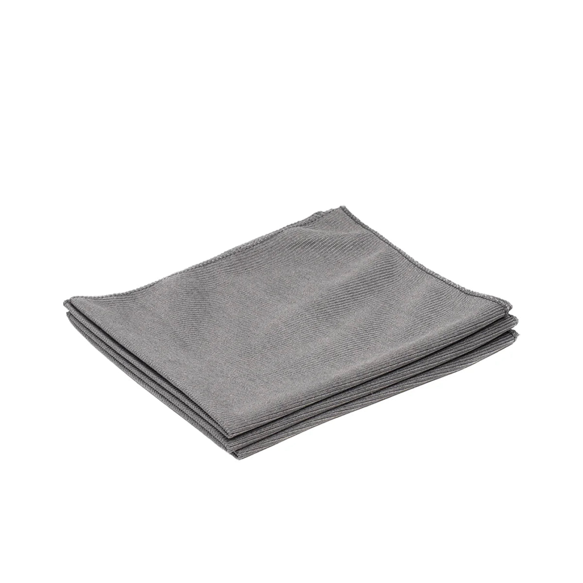 PoshLyf Microfiber Glass Cloth 35cm x 35cm Grey 250 GSM