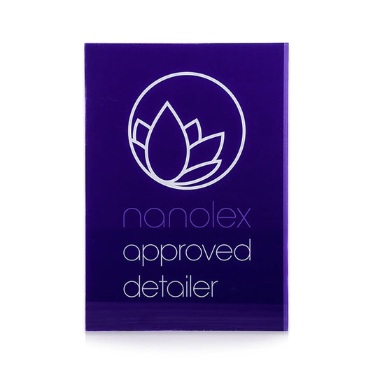 Nanolex Approved Detailer Sign