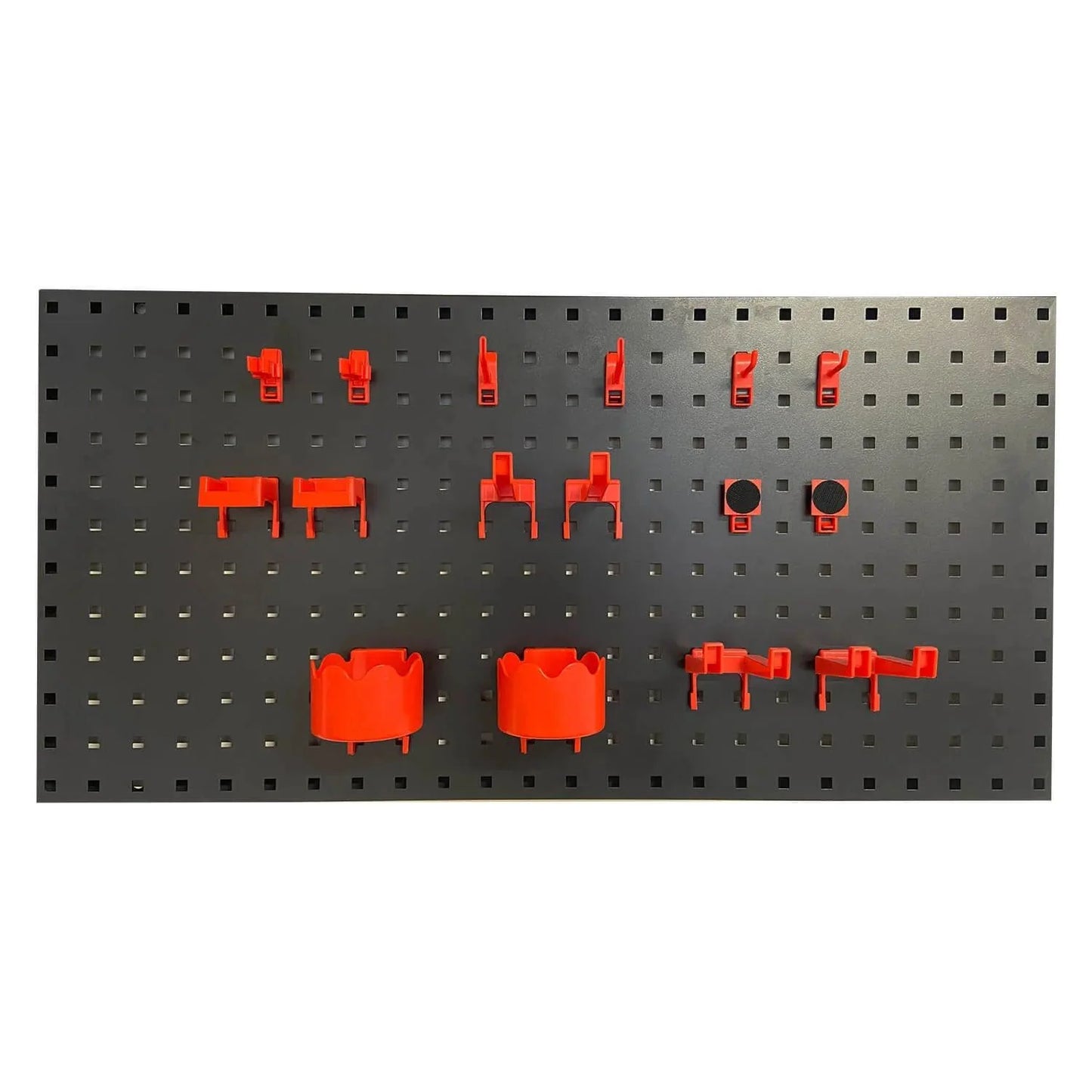 Keramik Peg Board, Black, 90x40x2 cms