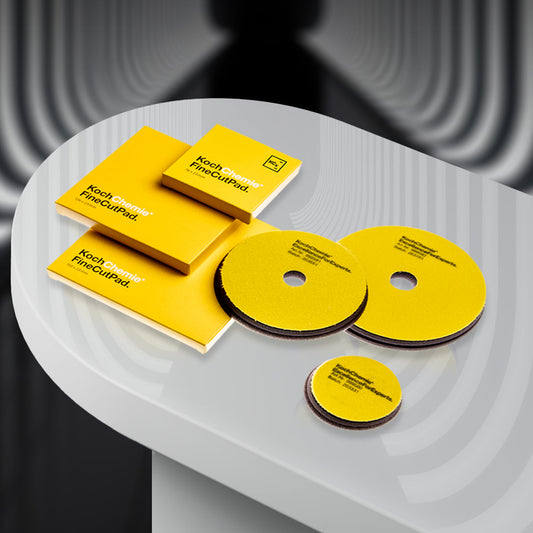 Koch Chemie Fine Cut Pad Yellow 150 x 23mm (6")