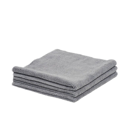 Poshlyf Microfiber Cloth Edgeless Ultrasonic Cut 40cm x 40cm Grey 380 GSM