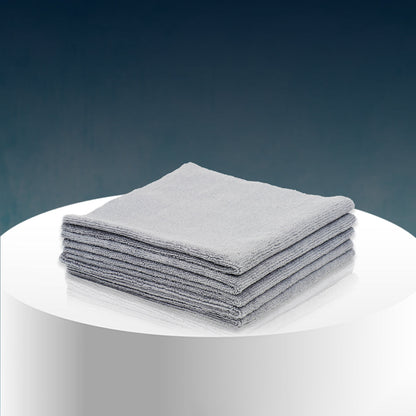 Poshlyf Microfiber Cloth Edgeless Ultrasonic Cut 40cm x 40cm Grey 380 GSM