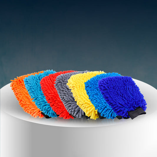 PoshLyf Washmitt Chenille 18cm x 12cm 2100 gsm