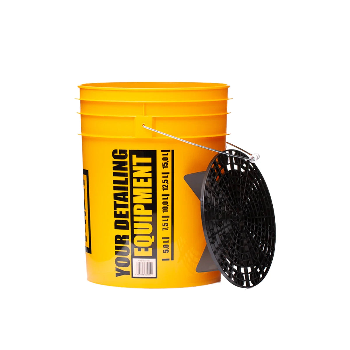 Work Stuff Bucket Yellow Wash +Separator Black