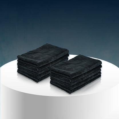 Poshlyf Drier Superb 600 GSM Black Microfiber Titaniumline 60cmx40cm