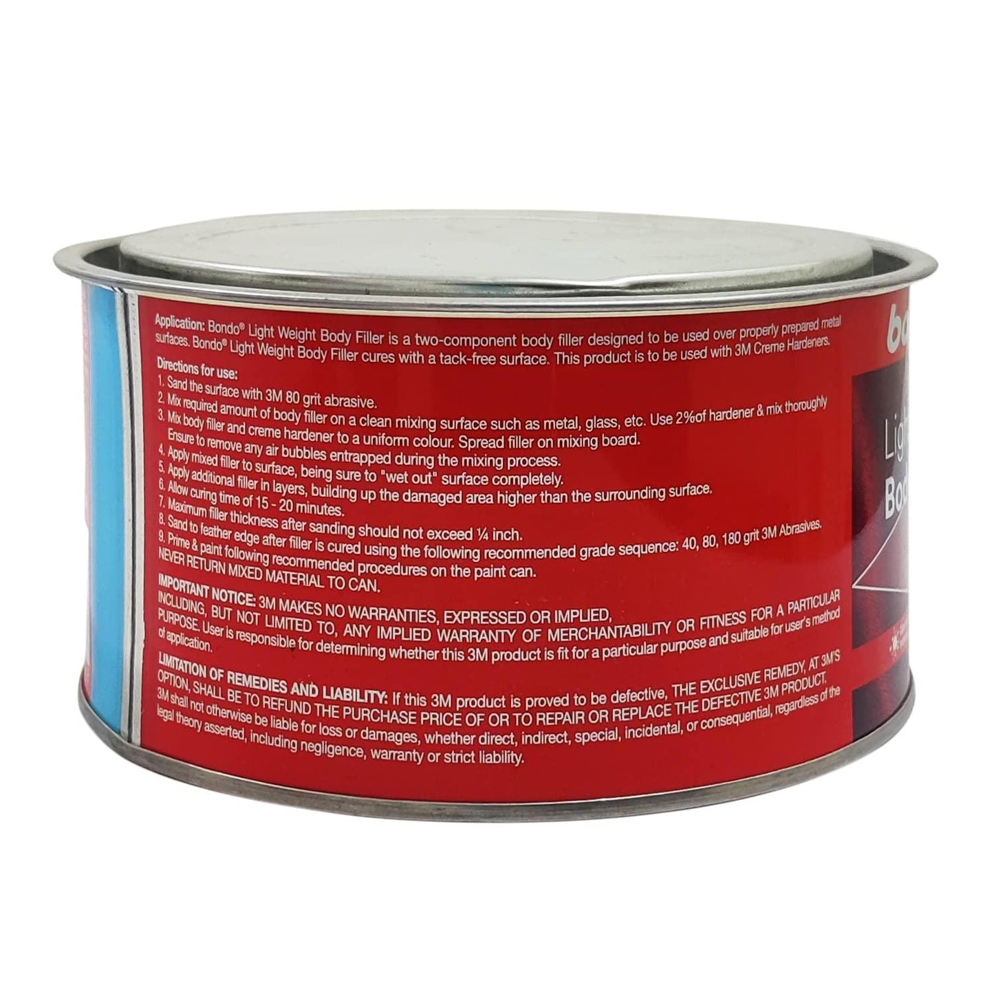 3M Bondo Light Weight Body Filler, 1 Kg
