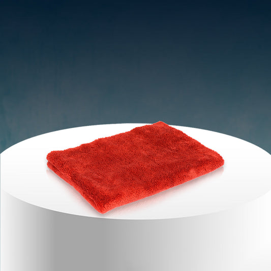 Poshlyf Drier Superb 600 GSM Red Microfiber Titaniumline 60cmx40cm