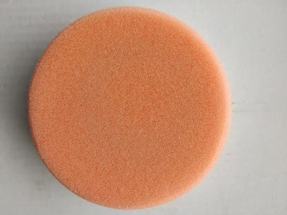 ShineMate T40 Rotary Medium-Cut  Pad, Flat Orange, 7"