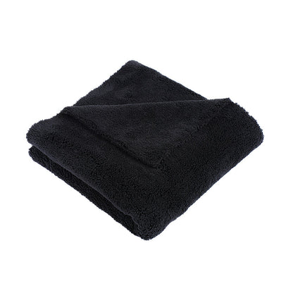 Poshlyf Drier Superb 600 GSM Black Microfiber Titaniumline 60cmx40cm