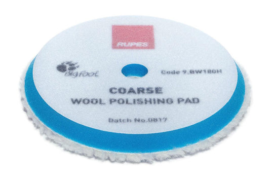 RUPES 9.NW160H Coarse Wool Polishing Pad, 150/170 mm, 6"