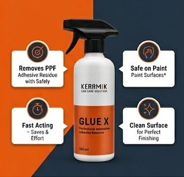 Keramik Gule X™ Professional Grade Glue & Adhesive Remover – Safe Solution for PPF, Wrap & Automotive Surfaces