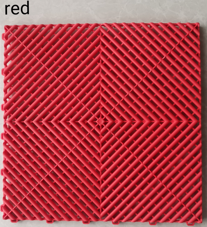 Keramik Car Wash Floor Mat Tile, 40x40cm (1.72 sq. ft), Thickness 32mm
