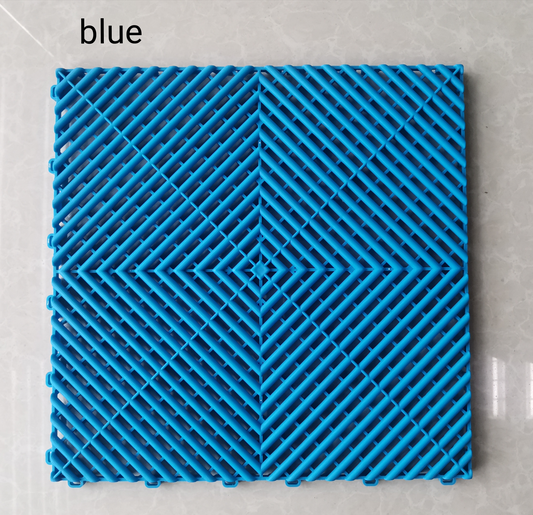 Keramik Car Wash Floor Mat Tile, 40x40cm (1.72 sq. ft), Thickness 32mm