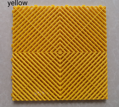 Keramik Car Wash Floor Mat Tile, 40x40cm (1.72 sq. ft), Thickness 32mm