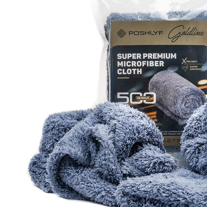Poshlyf Edgeless Goldline Microfiber 40cm x 60cm 500 GSM