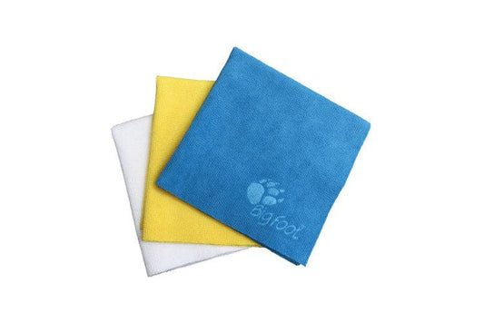 RUPES DA System Premium Microfiber Polishing Cloths, Pack of 3