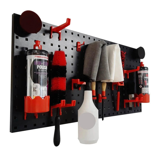 Keramik Peg Board, Black, 90x40x2 cms